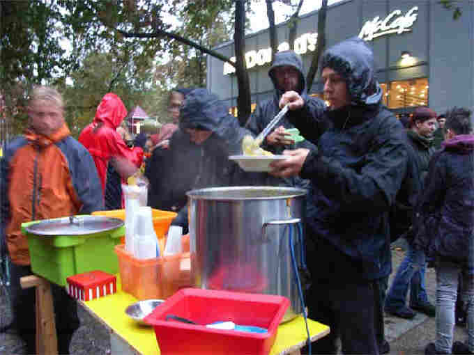 Ökofood, Ende Kiezspaziergang